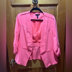 Torrid blazer, suit jacket in pink size 0